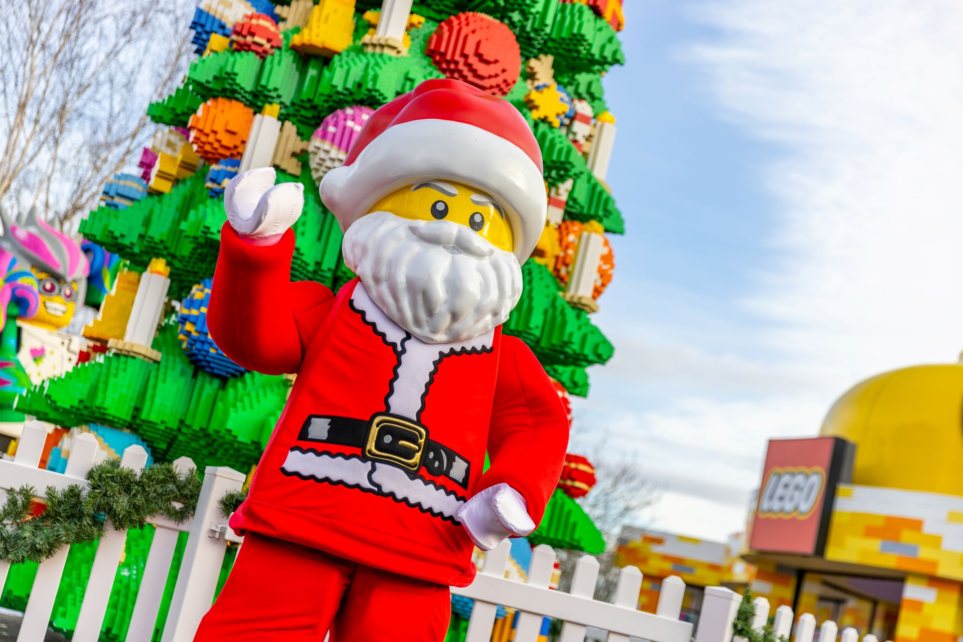 Meet Lego Santa And Friends