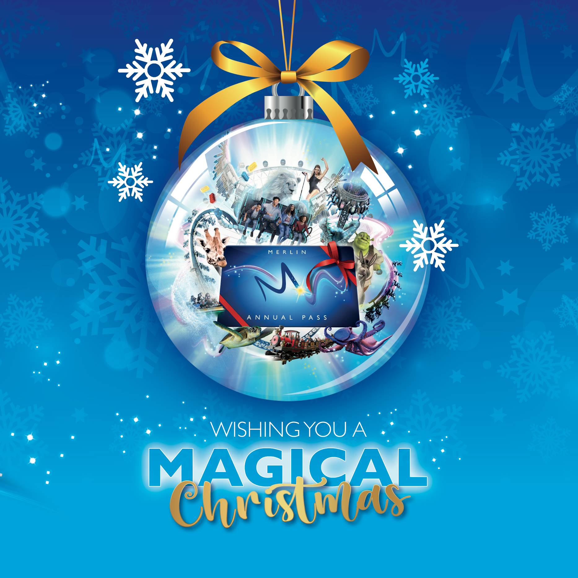 Merlin Annual Pass Christmas Gift Voucher